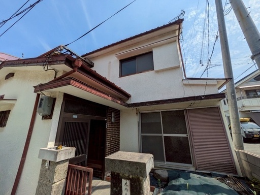 11月入居で初期費用全て無料✨角地戸建✨家賃4.09万円 羽曳野恵我之荘 戸建 初期費用格安(当社一部負担)